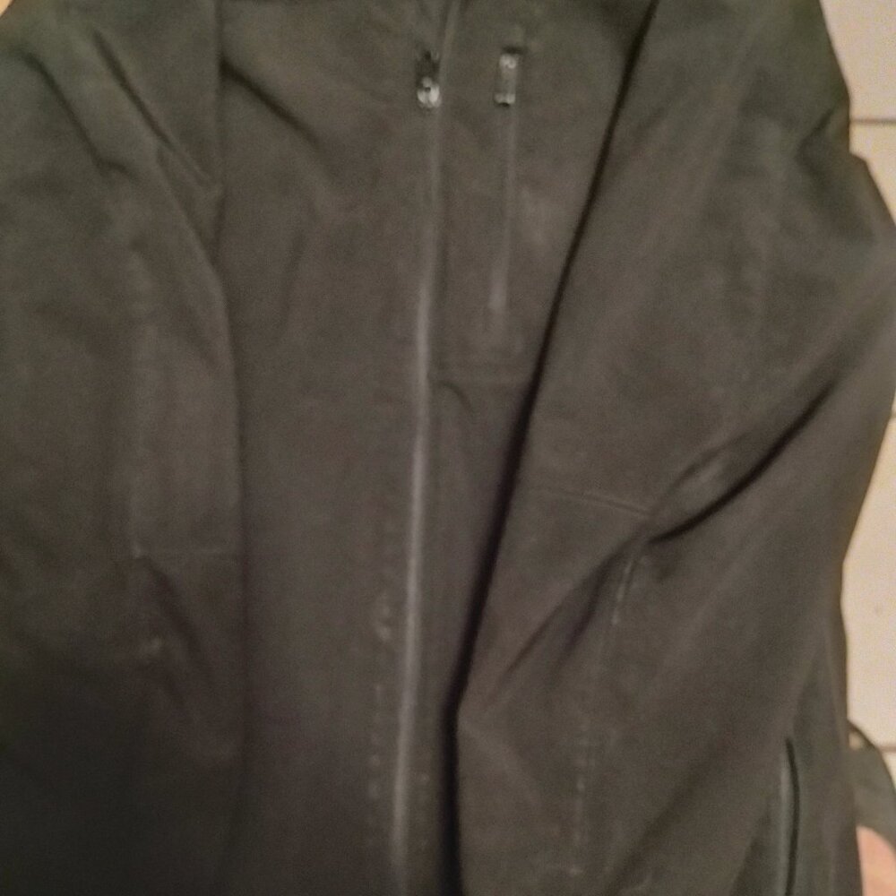 Weatherproof Black Softshell Full-Zip Jacket Men’… - image 4